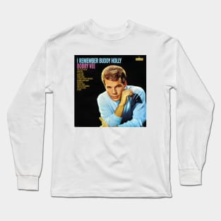 Bobby Vee I Remember Buddy Holly Album Cover Long Sleeve T-Shirt